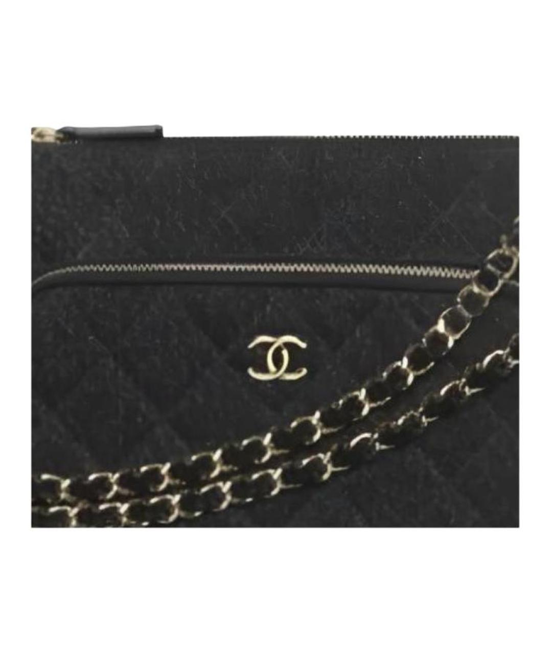 CHANEL Черная сумка через плечо, фото 2