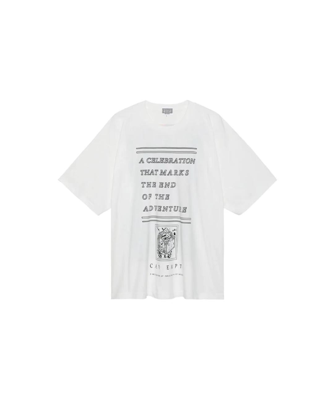 CAV EMPT Белая хлопковая футболка, фото 2