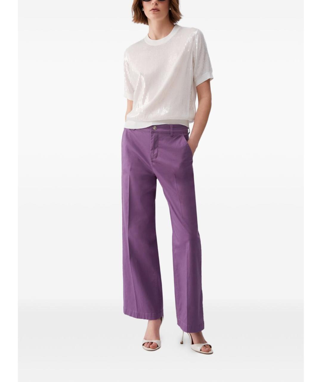 LIU JO Белый вискозный джемпер / свитер, фото 4