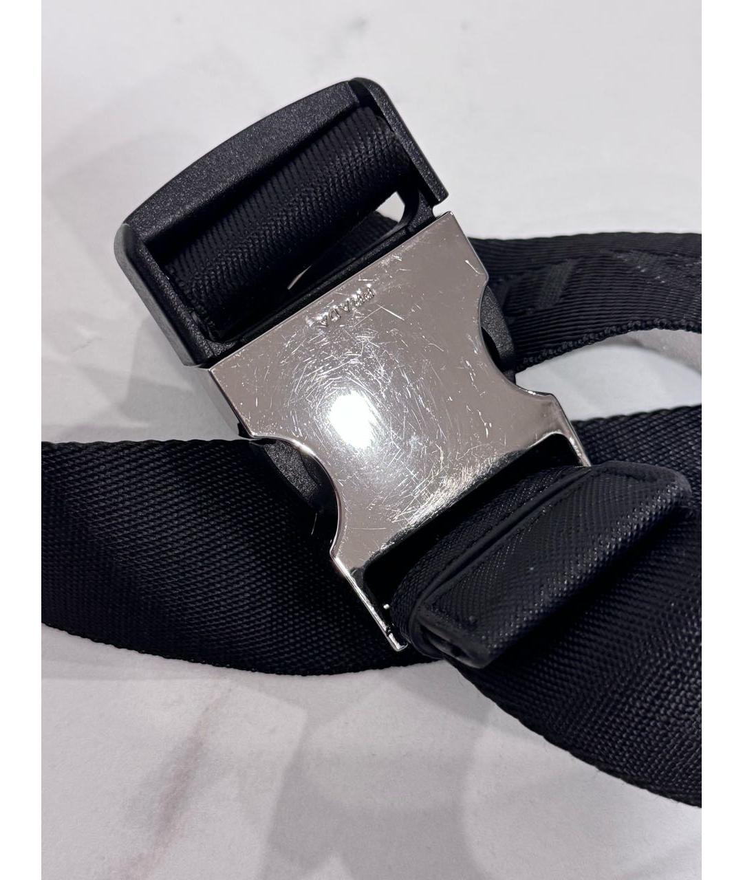 PRADA Черная поясная сумка, фото 5