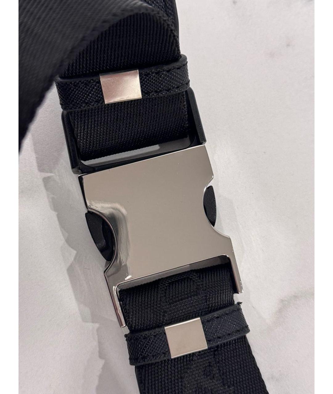 PRADA Черная поясная сумка, фото 6