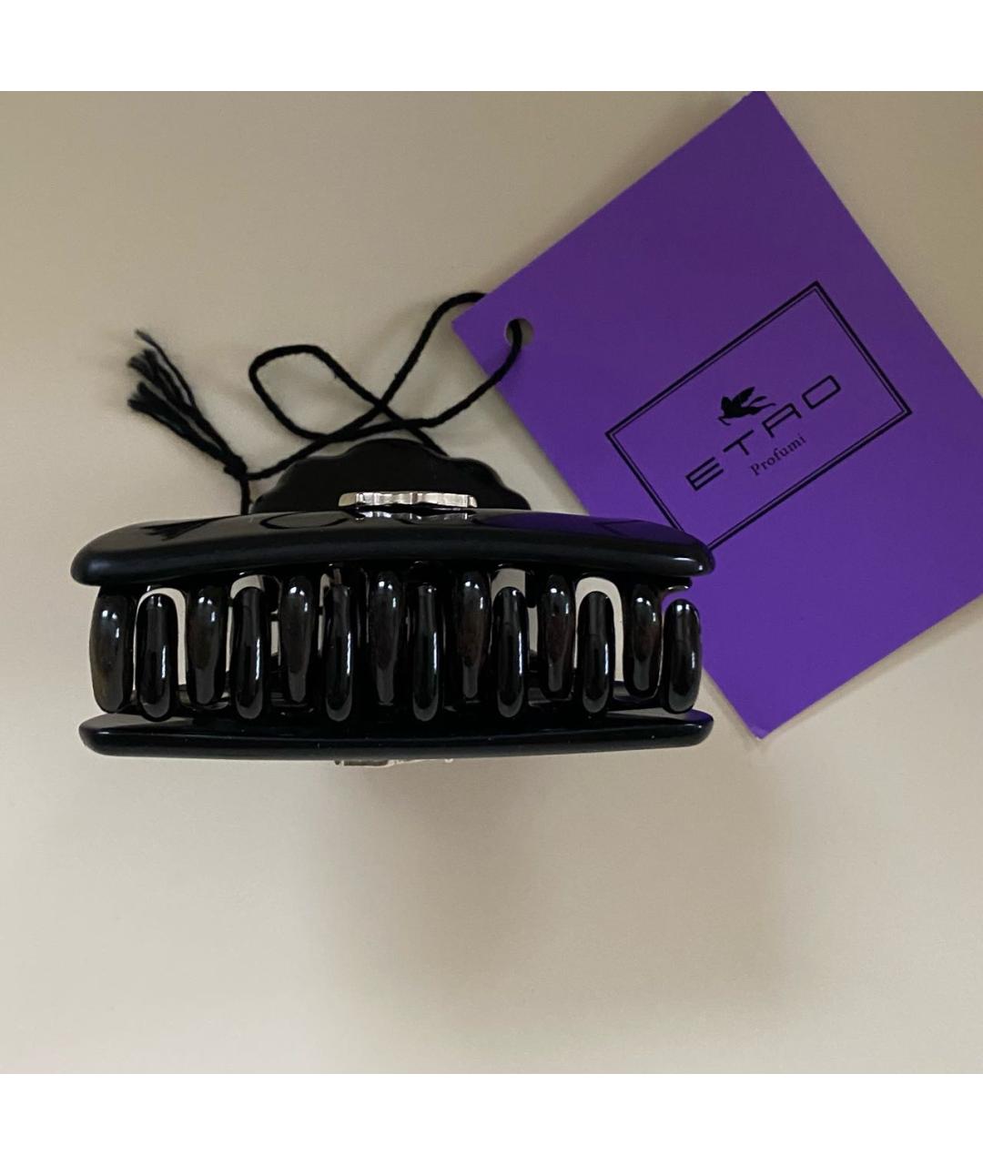 ETRO Черная заколка, фото 6