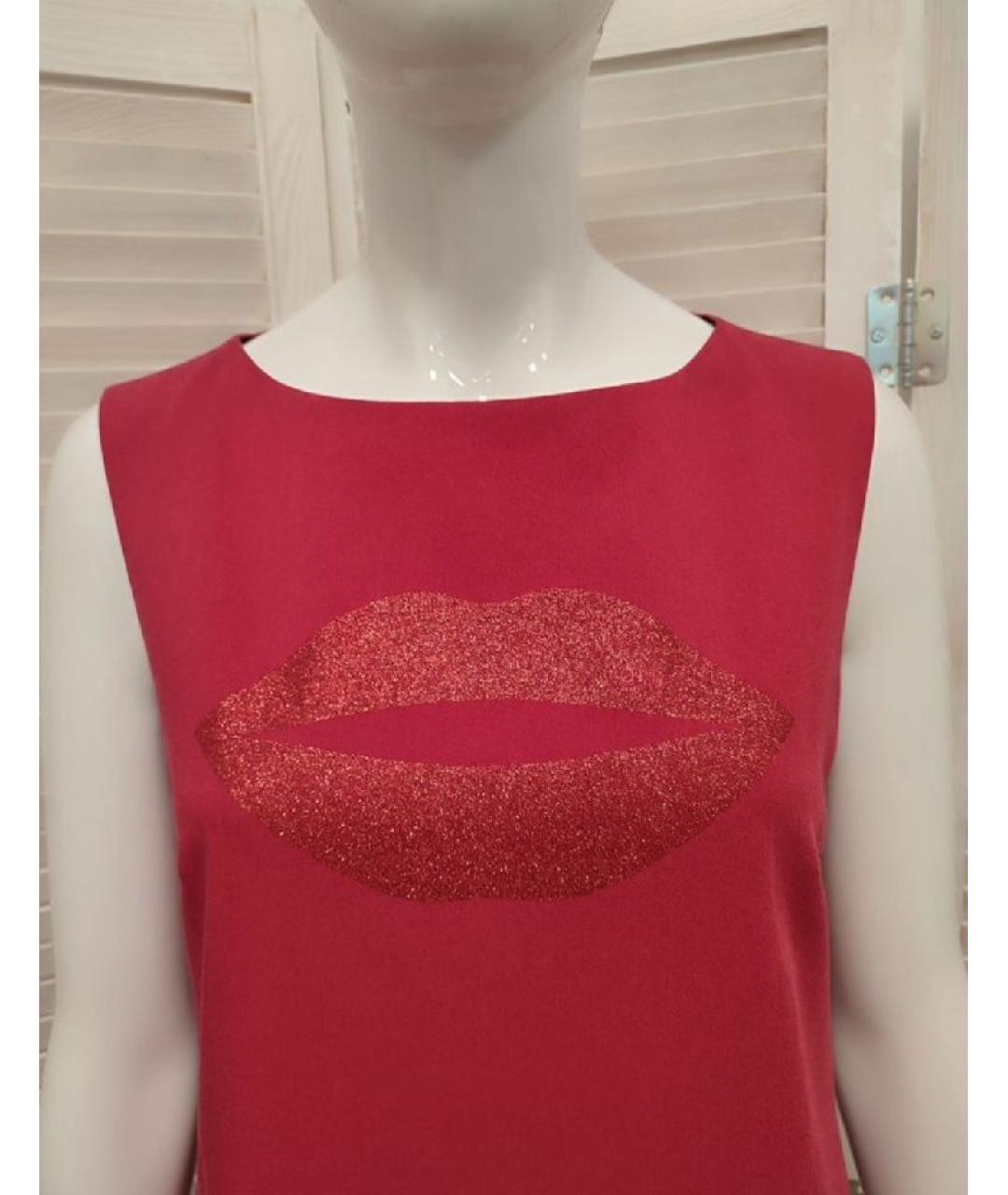 FIORUCCI Красное повседневное платье, фото 5