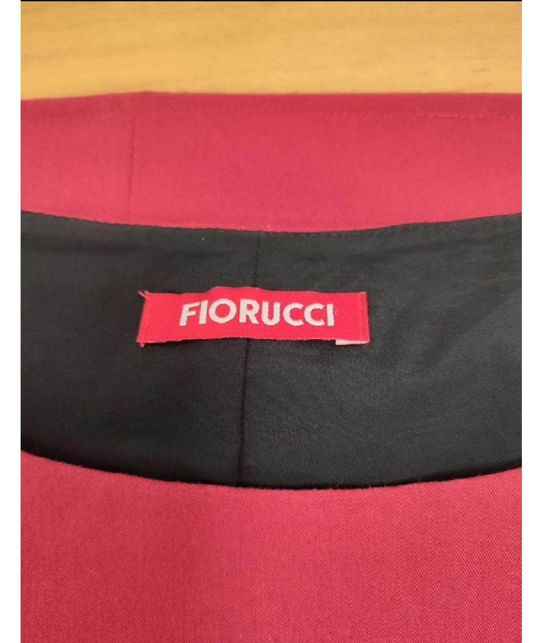 FIORUCCI Красное повседневное платье, фото 3