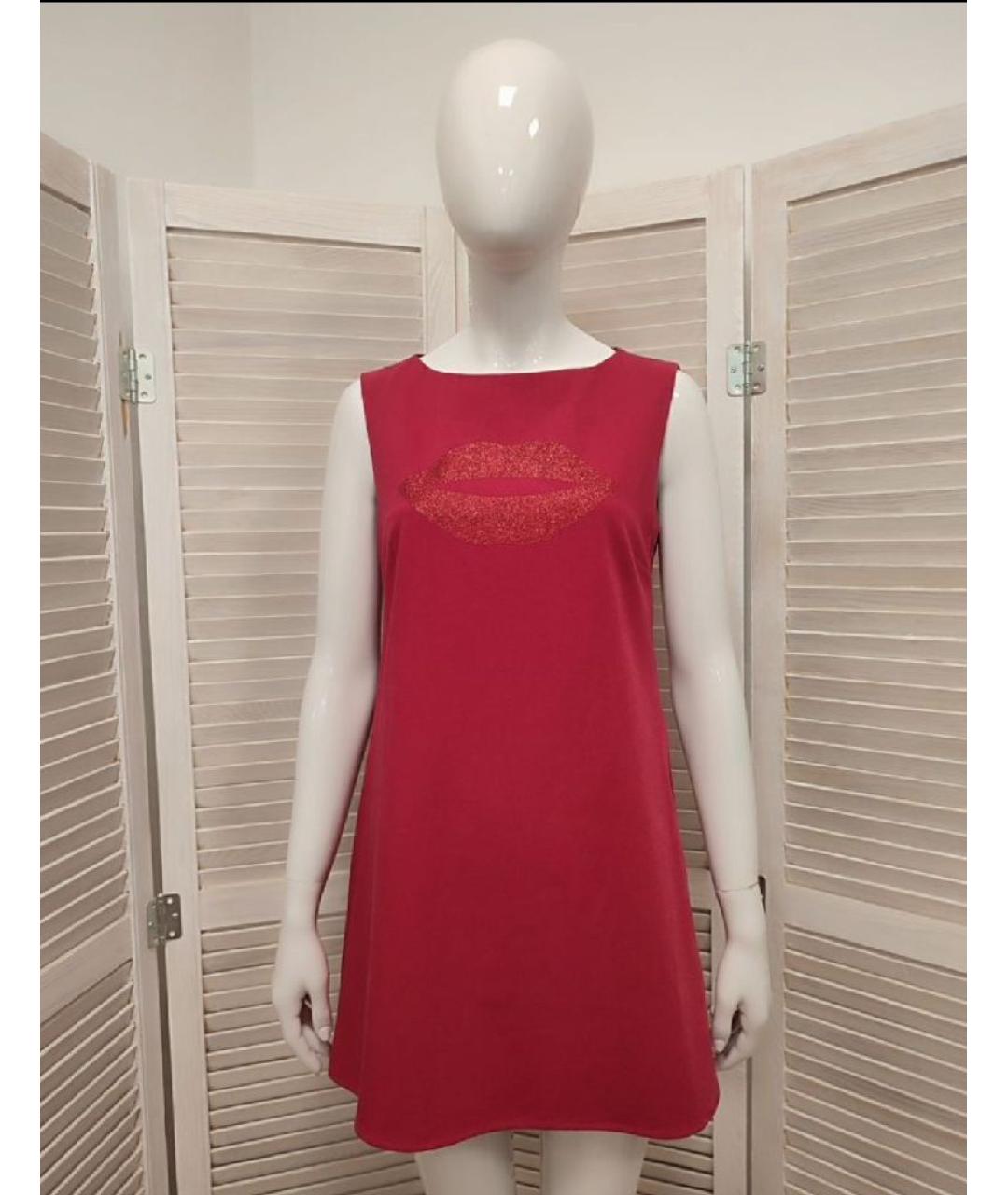 FIORUCCI Красное повседневное платье, фото 10