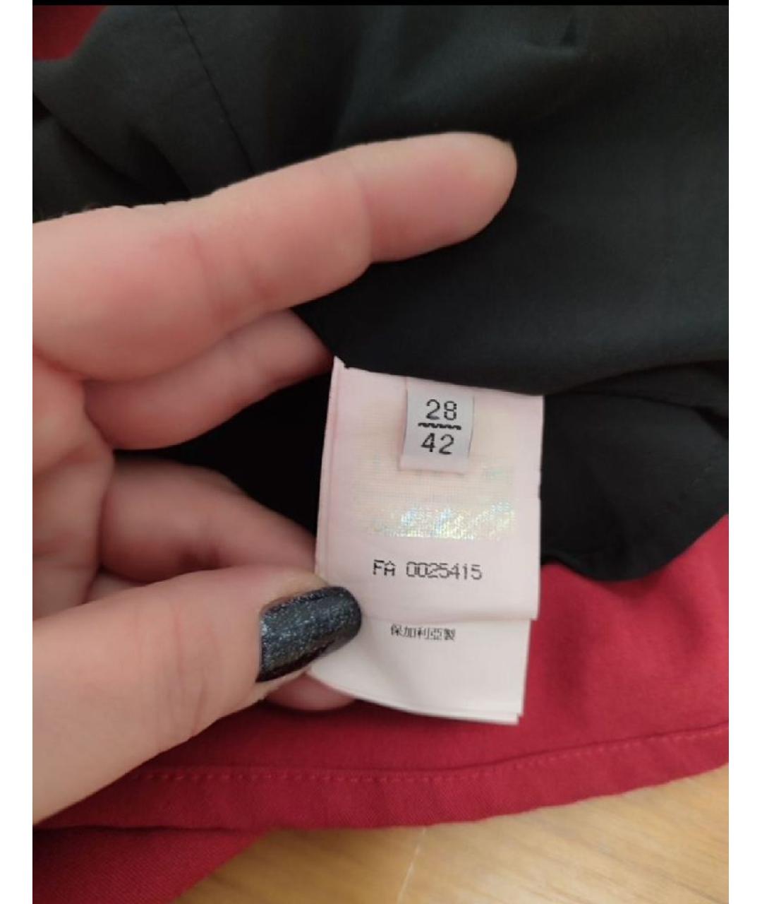 FIORUCCI Красное повседневное платье, фото 7