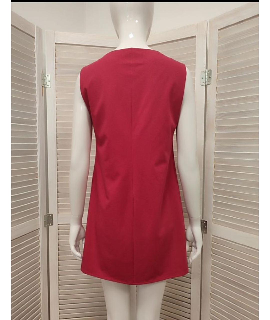 FIORUCCI Красное повседневное платье, фото 2