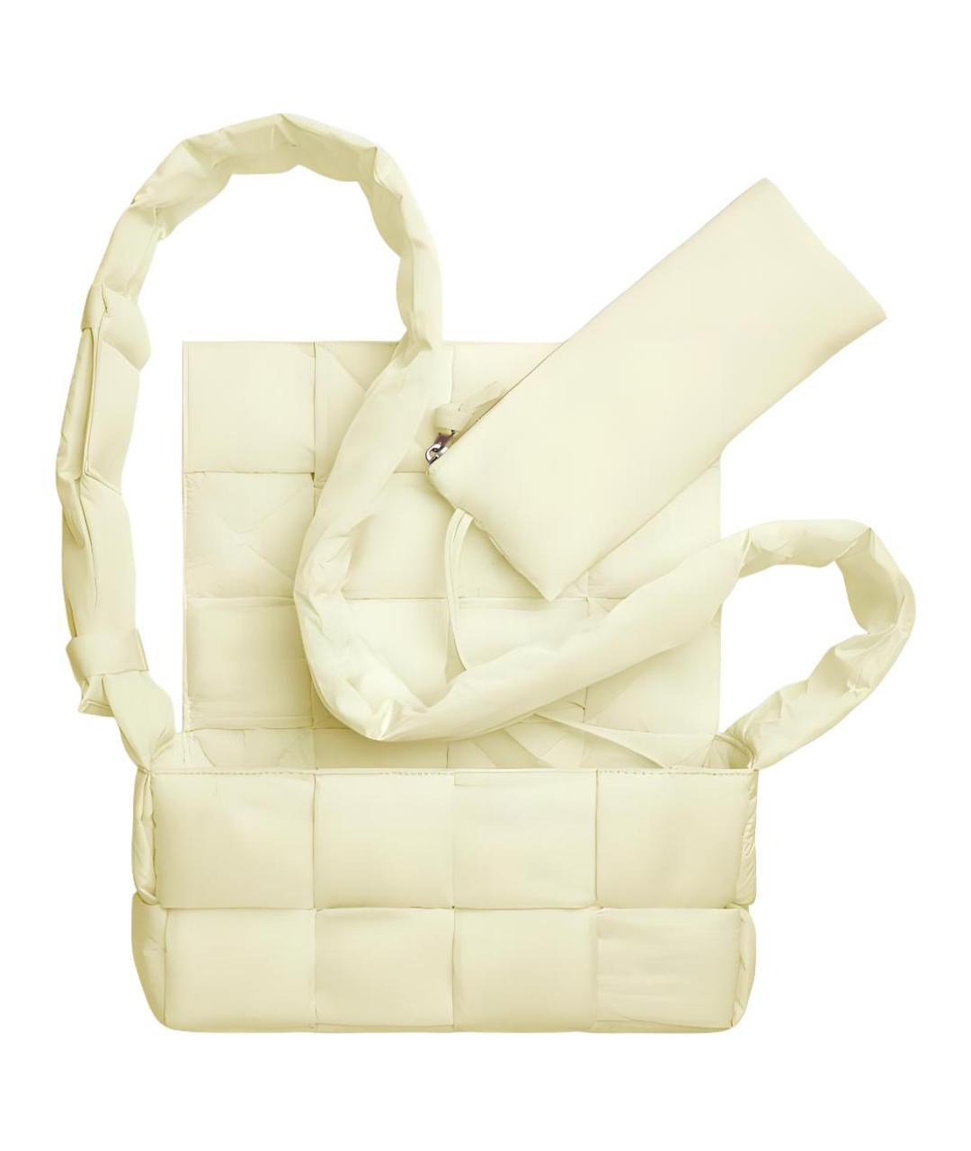 BOTTEGA VENETA Бежевая сумка через плечо, фото 3