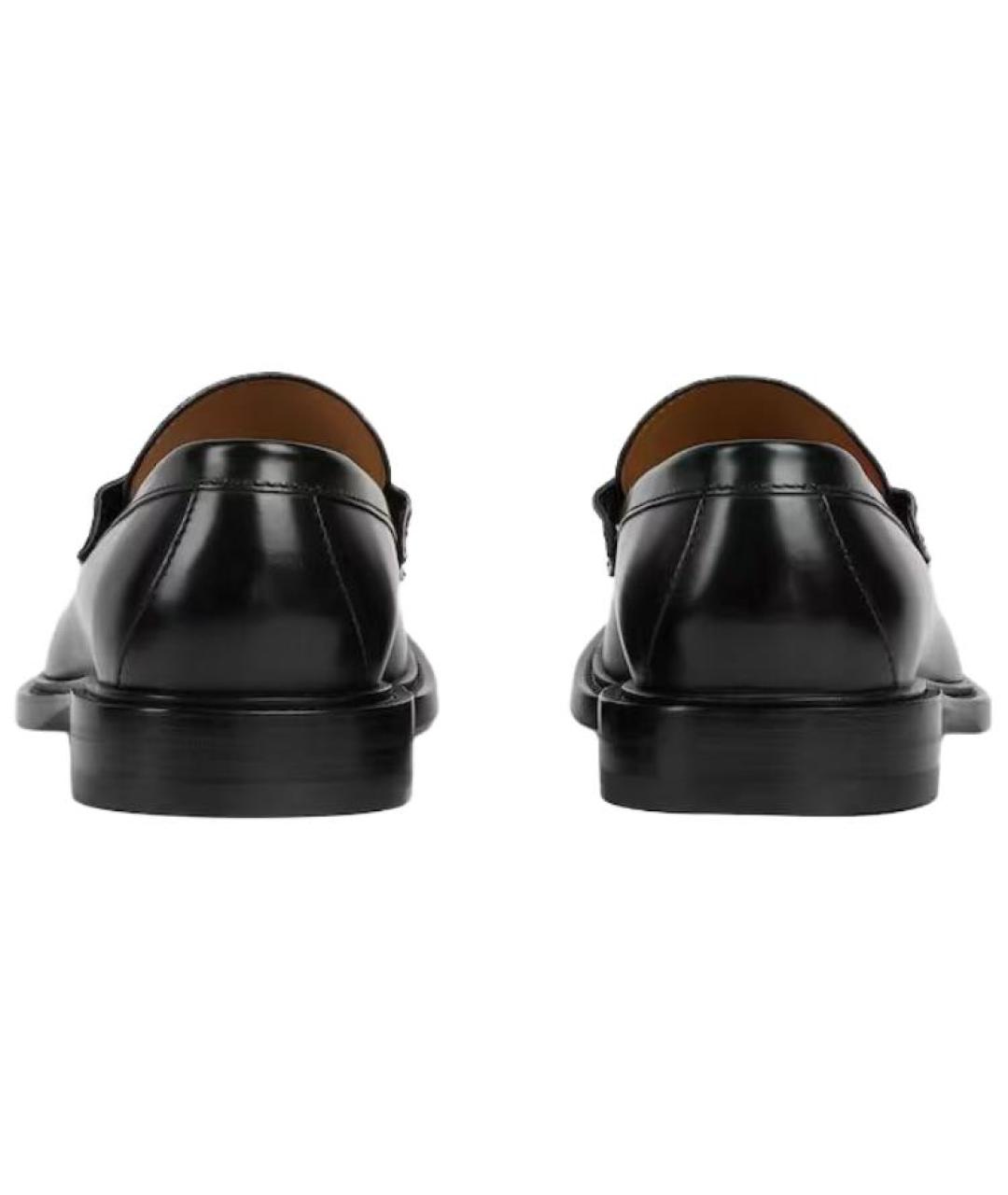 GUCCI Черные кожаные лоферы, фото 5