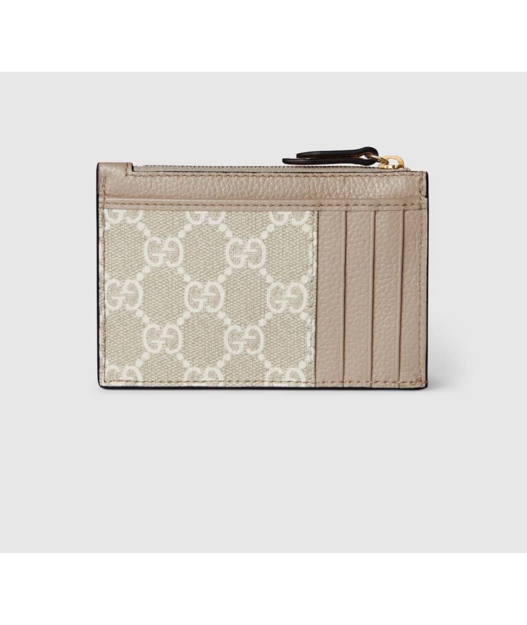 GUCCI Бежевая ключница, фото 5