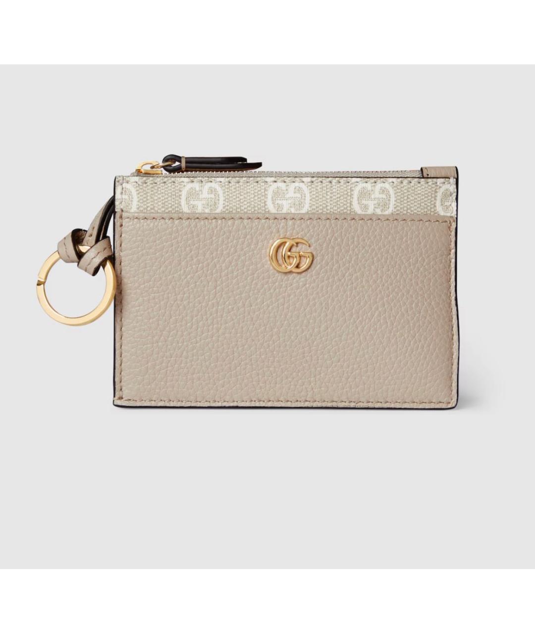 GUCCI Бежевая ключница, фото 6