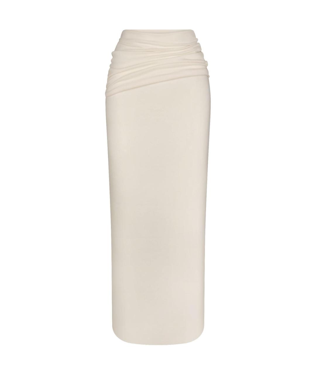 SKIMS Бежевая юбка макси, фото 1