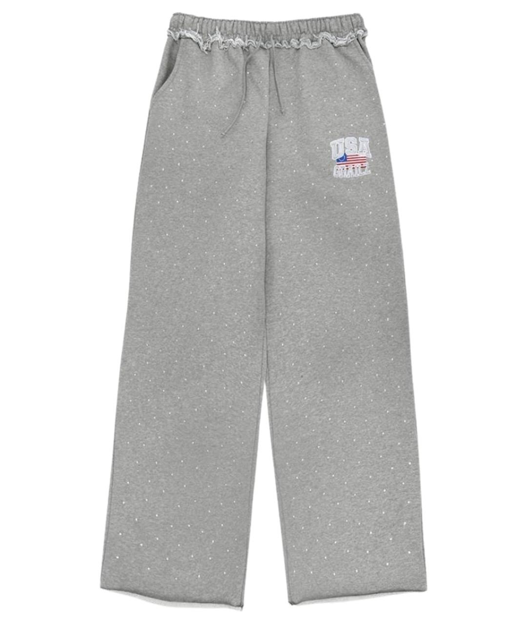 GRAILZ PROJECT G/R Серые прямые брюки, фото 1