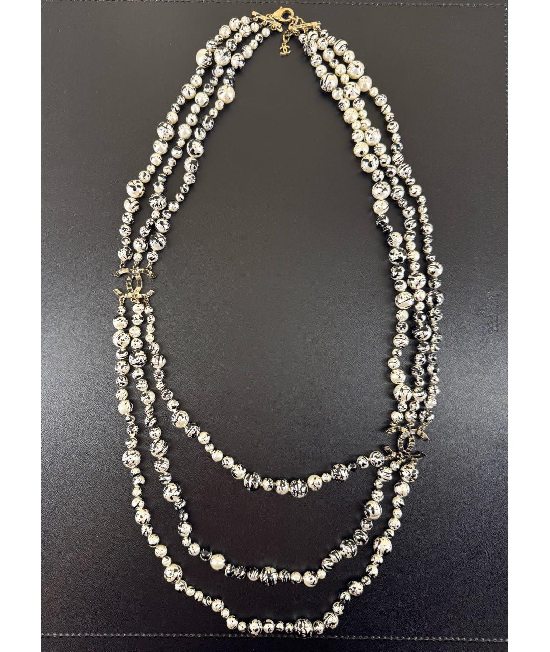 CHANEL Мульти жемчужное колье, фото 8