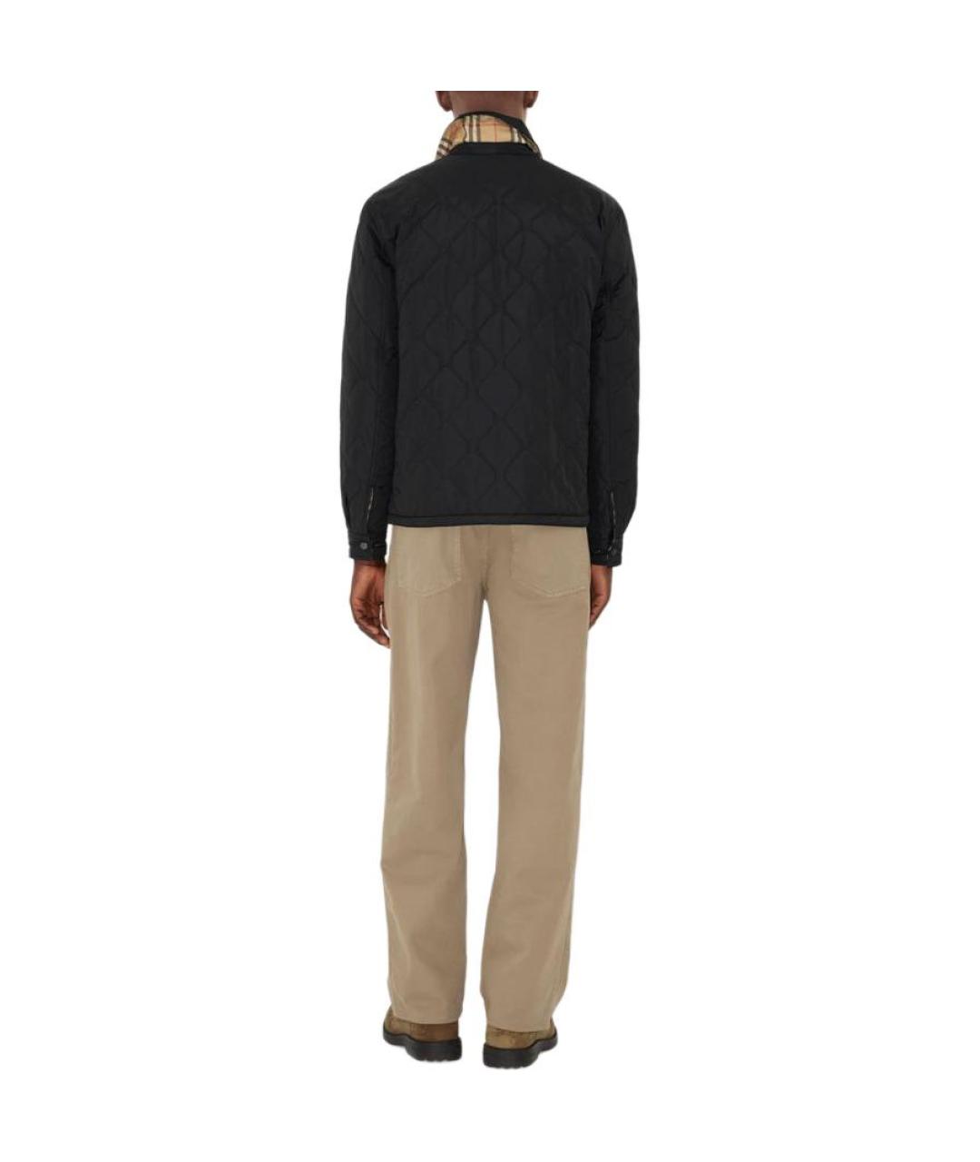 BURBERRY Черный пуховик, фото 5