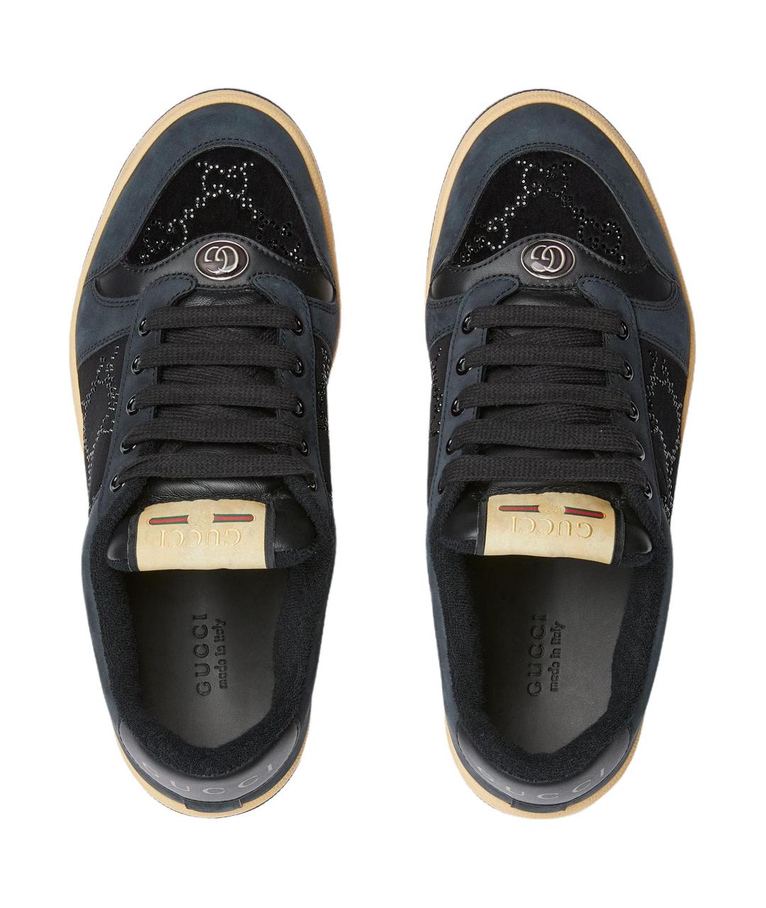 GUCCI Черные кроссовки, фото 4