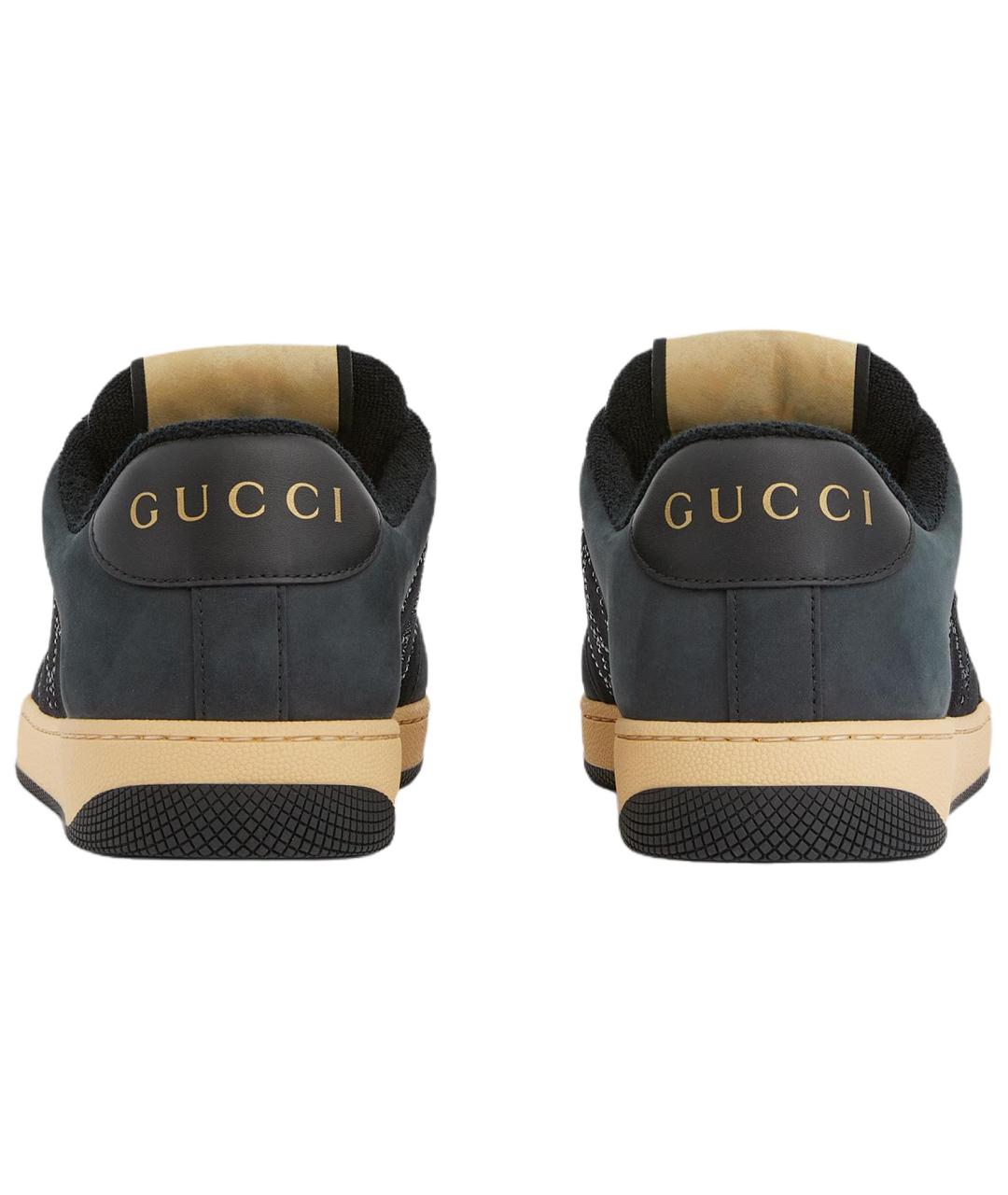GUCCI Черные кроссовки, фото 5