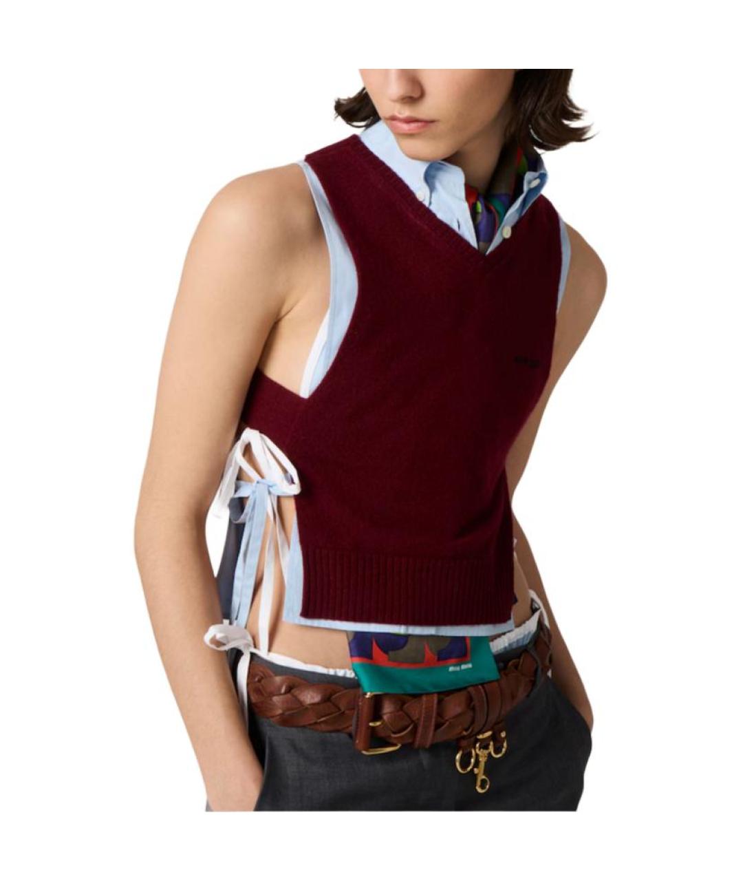 MIU MIU Фуксия майка, фото 4