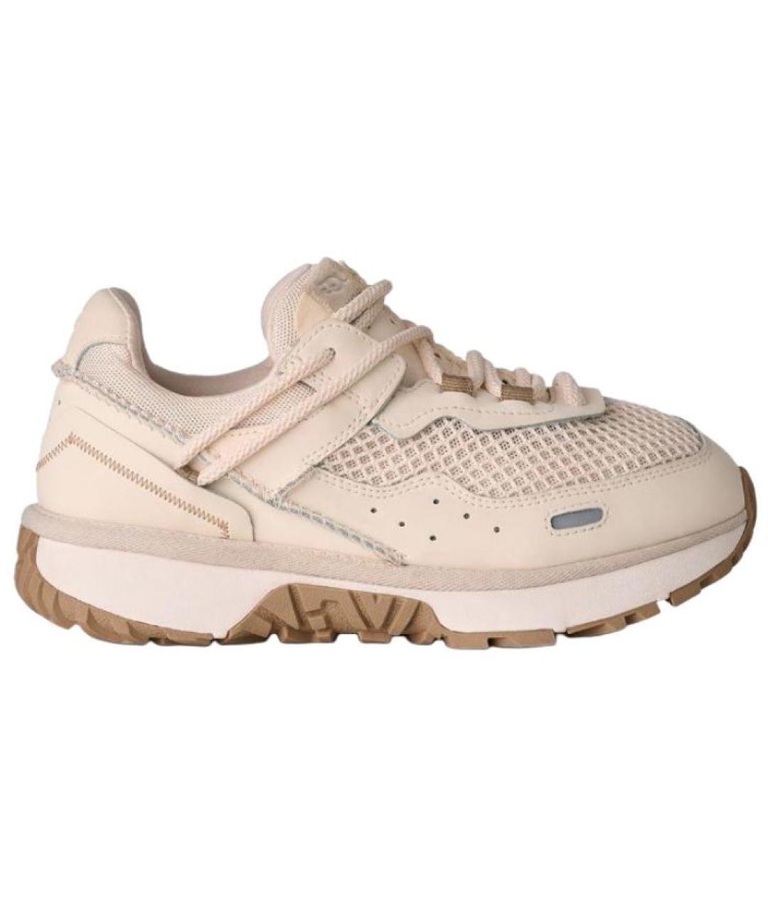 UGG AUSTRALIA Белые текстильные кроссовки, фото 1