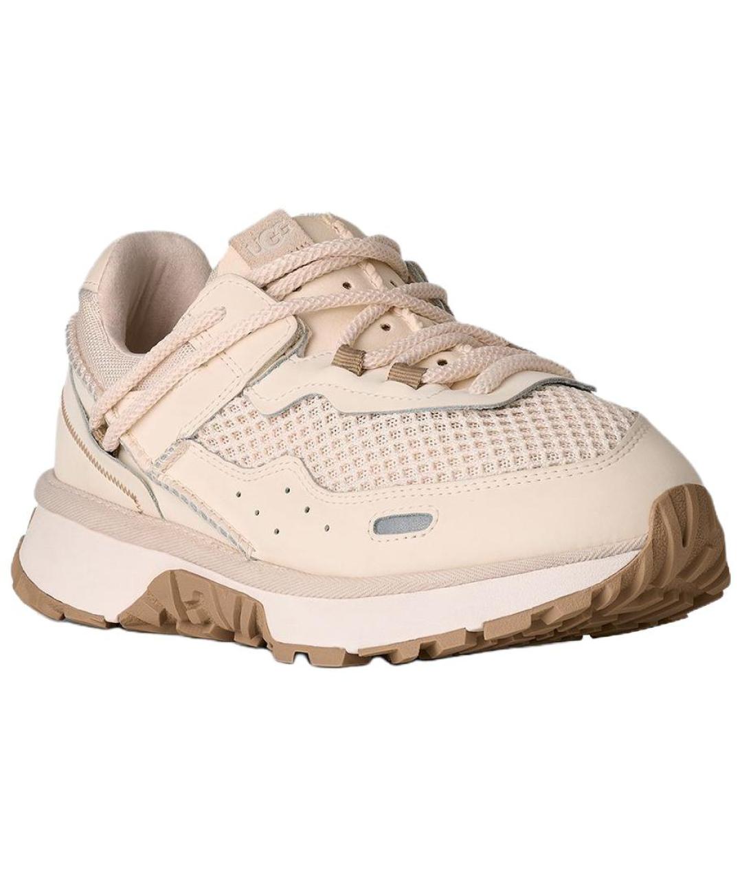 UGG AUSTRALIA Белые текстильные кроссовки, фото 3