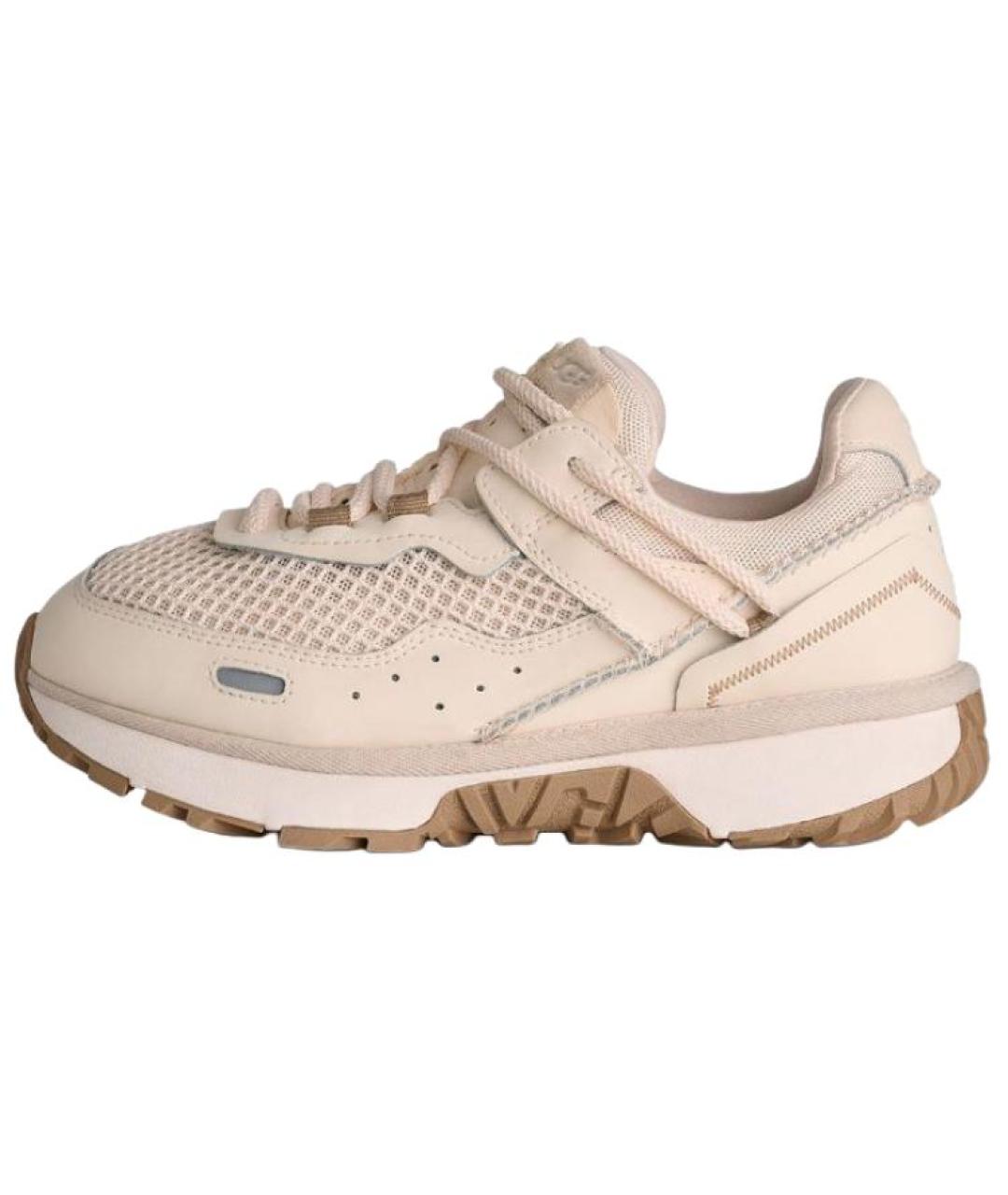 UGG AUSTRALIA Белые текстильные кроссовки, фото 6