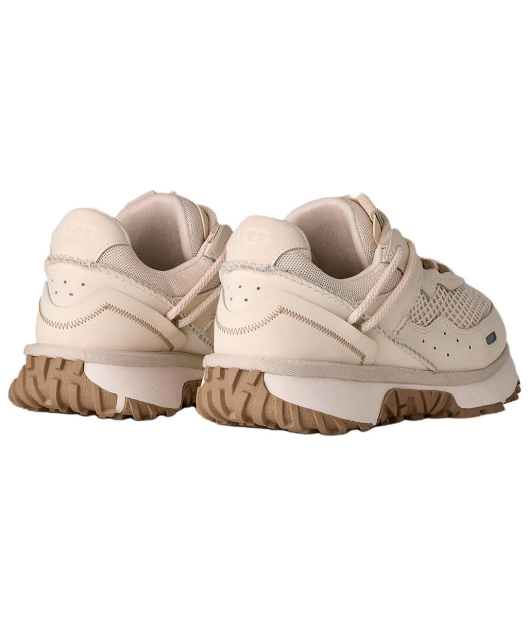 UGG AUSTRALIA Белые текстильные кроссовки, фото 4