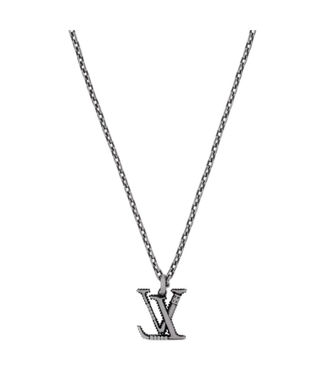 LOUIS VUITTON Серебряная цепочка/подвеска, фото 3