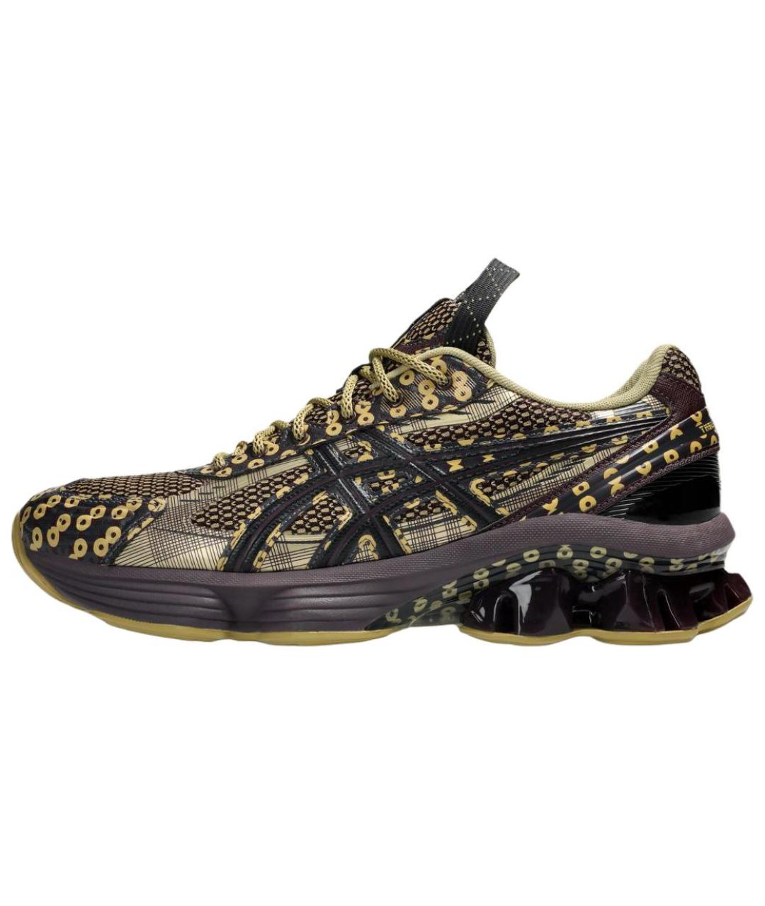 ASICS Коричневые низкие кроссовки / кеды, фото 2