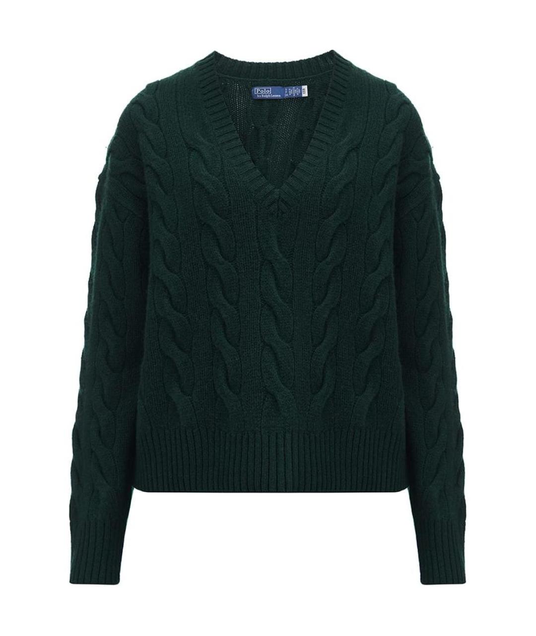 POLO RALPH LAUREN Зеленый джемпер / свитер, фото 1