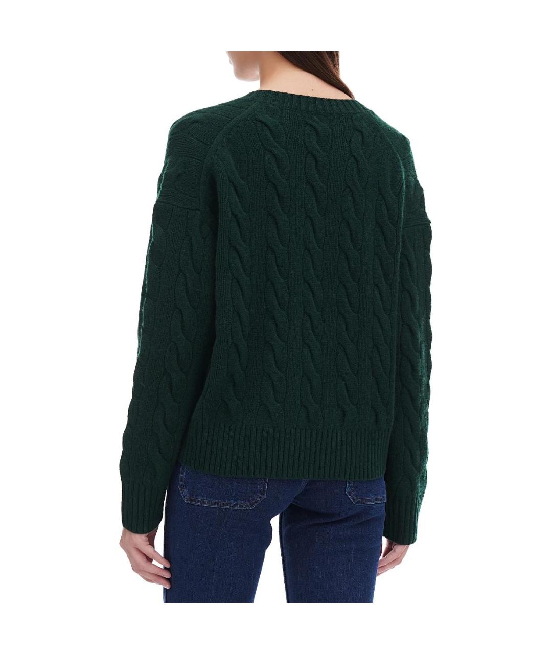 POLO RALPH LAUREN Зеленый джемпер / свитер, фото 3