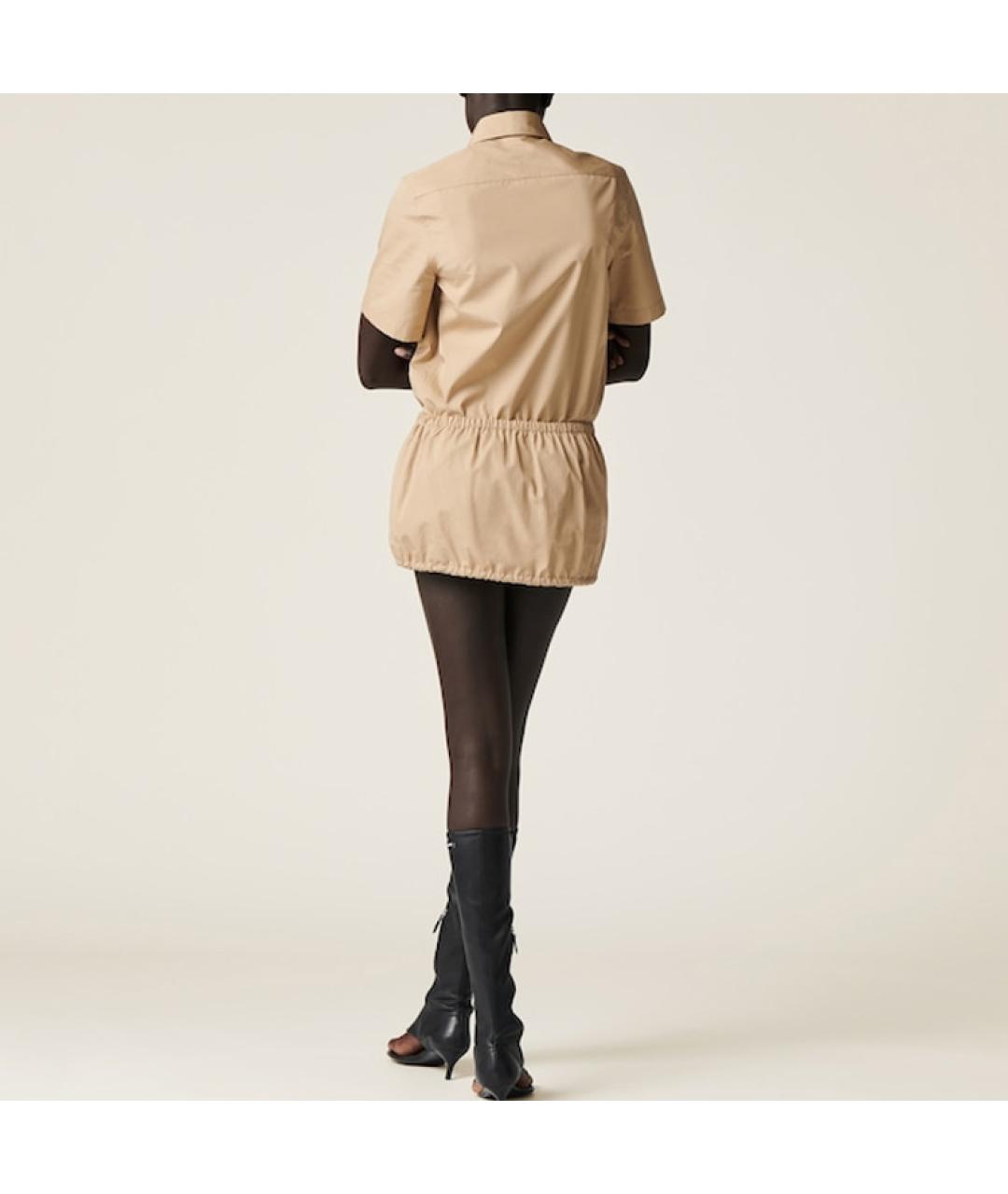 MIU MIU Серая рубашка, фото 3