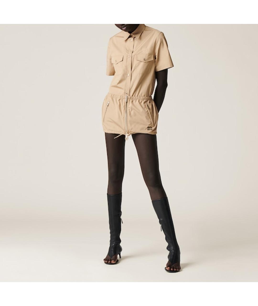 MIU MIU Серая рубашка, фото 2