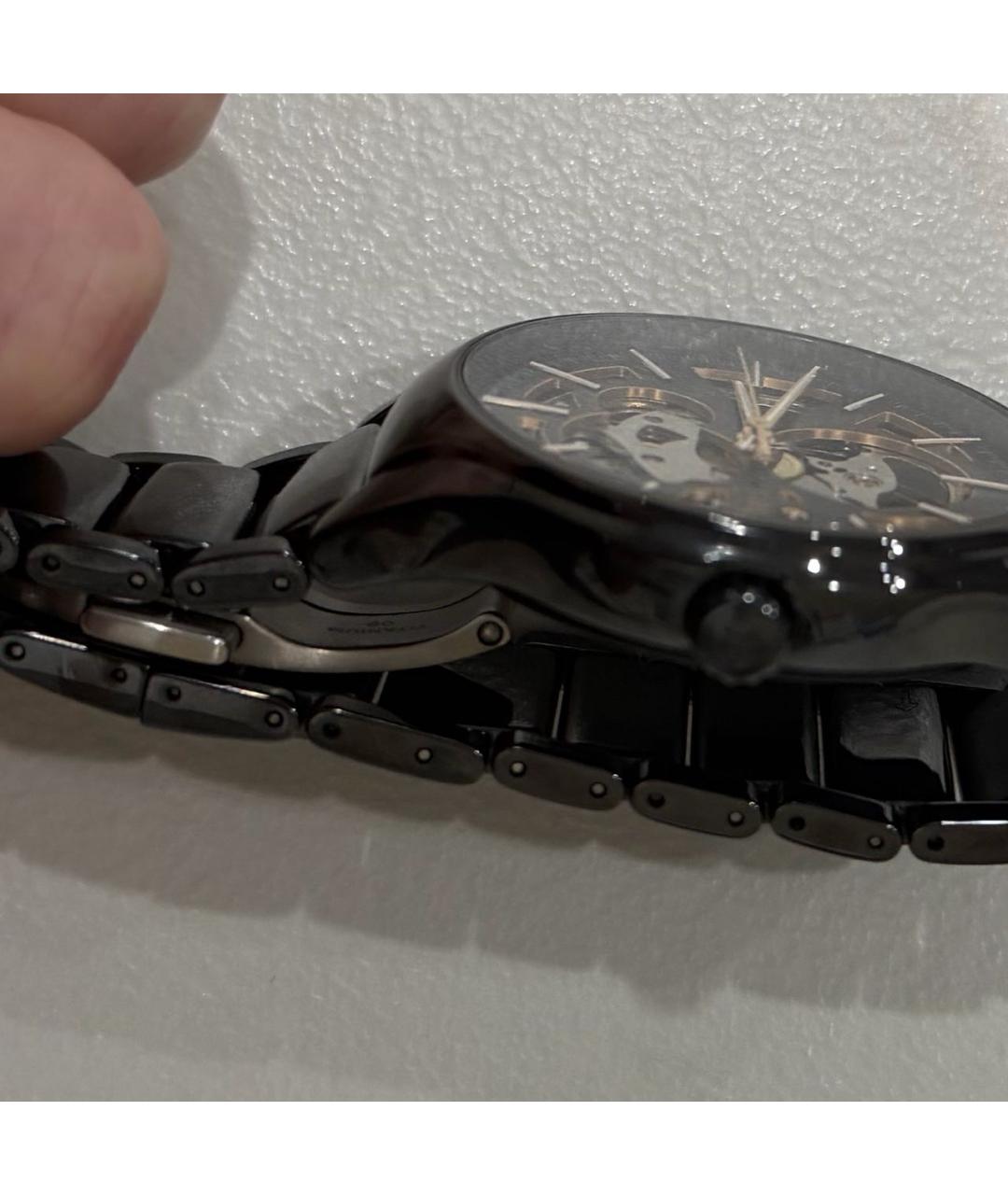 RADO Черные керамические часы, фото 5