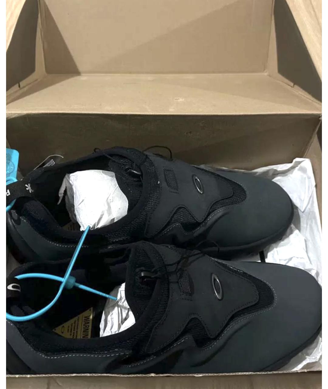 OAKLEY Хаки нубуковые слипоны, фото 5