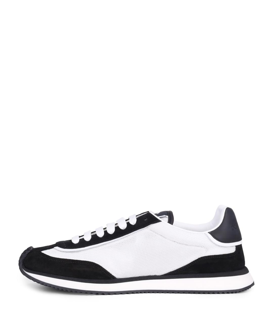 DOLCE&GABBANA Белые высокие кроссовки / кеды, фото 3