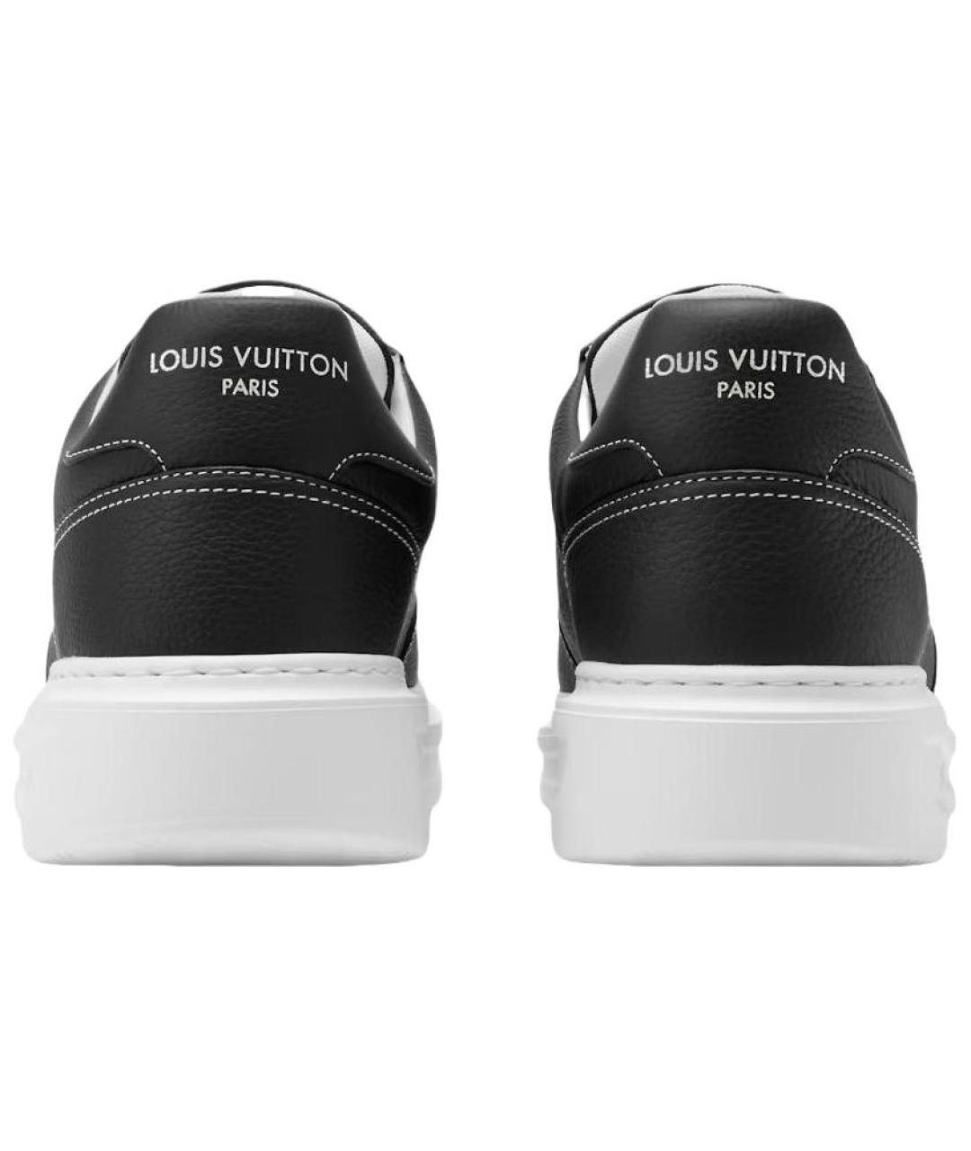 LOUIS VUITTON Черные низкие кроссовки / кеды, фото 5