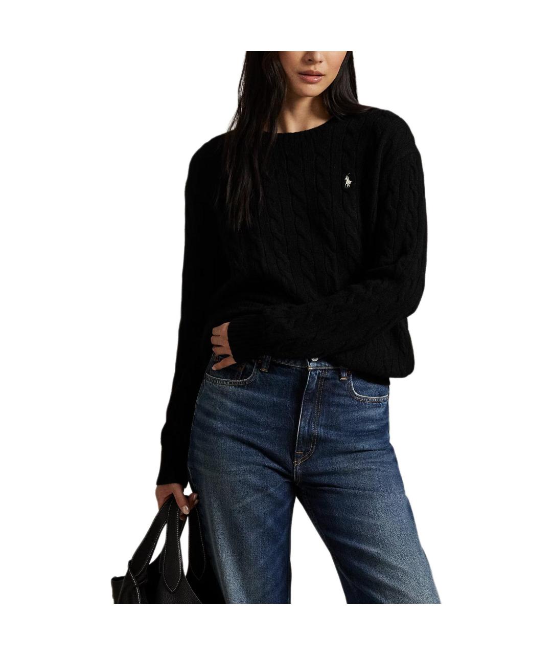 POLO RALPH LAUREN Черный джемпер / свитер, фото 3
