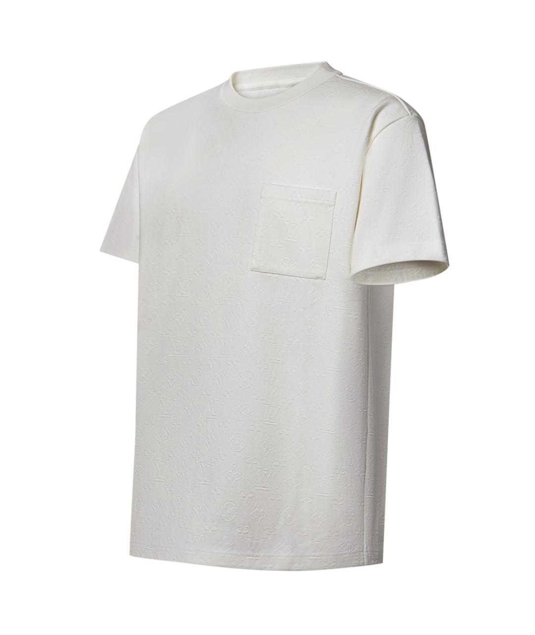 LOUIS VUITTON Белая футболка, фото 3