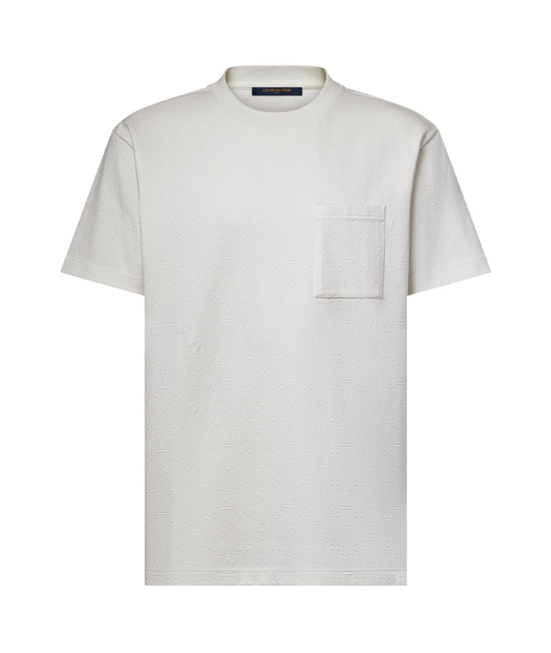 LOUIS VUITTON Белая футболка, фото 1