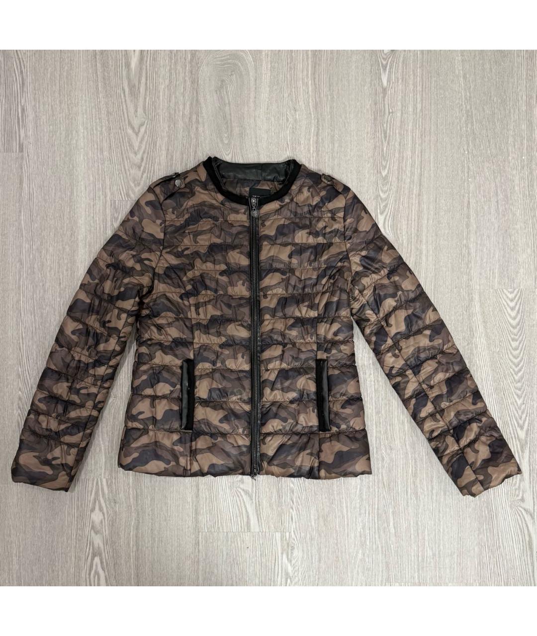 TWIN-SET Мульти полиэстеровая куртка, фото 9