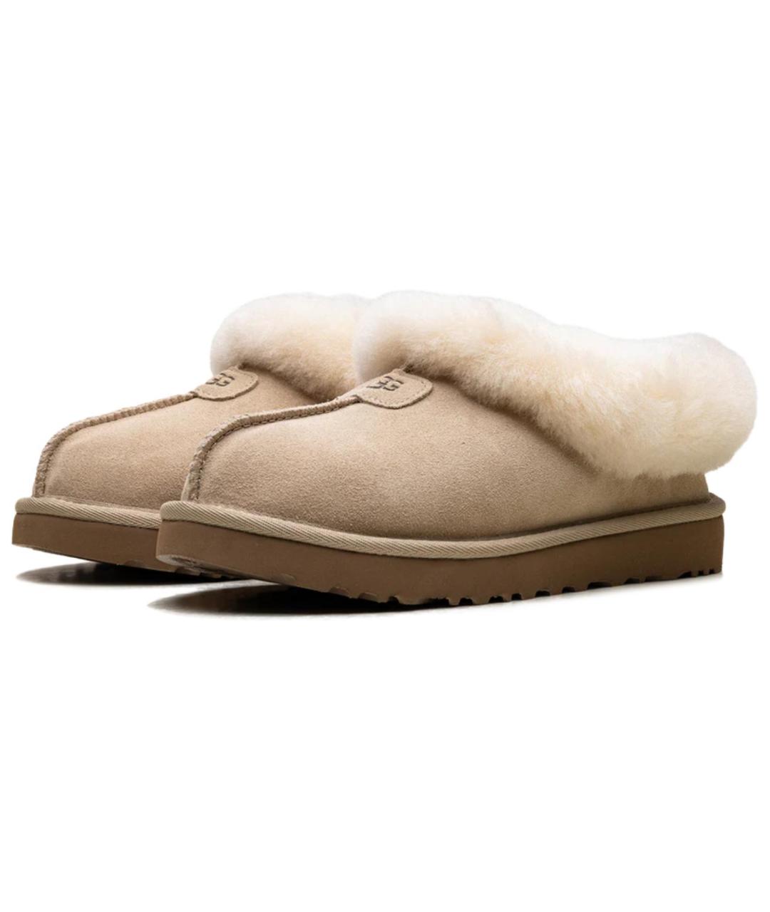 UGG Коричневые нубуковые ботинки, фото 3