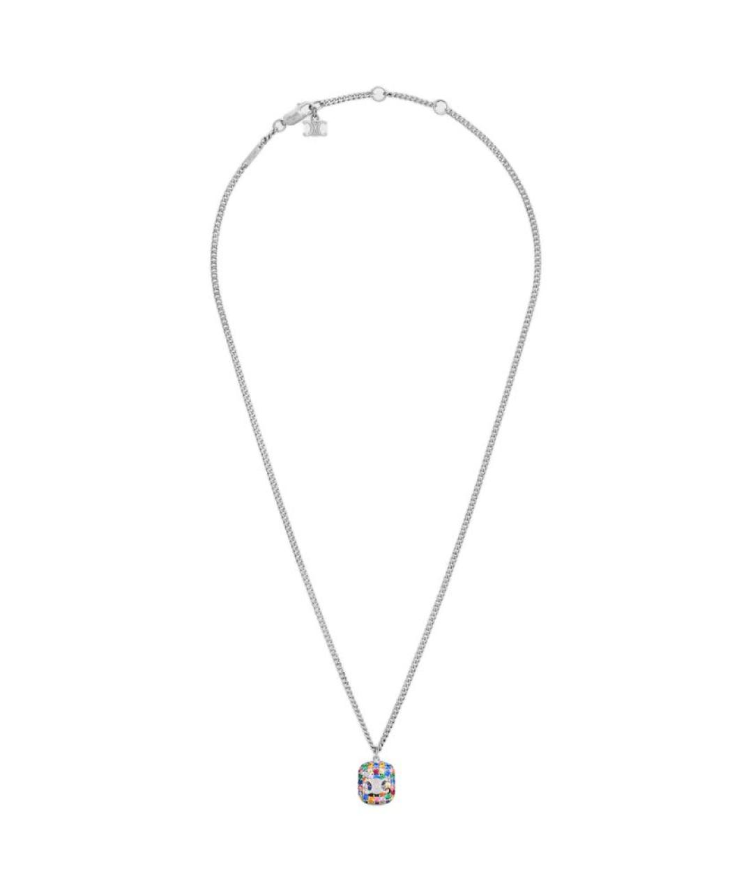 CELINE Серебряная латунная цепочка/подвеска, фото 1