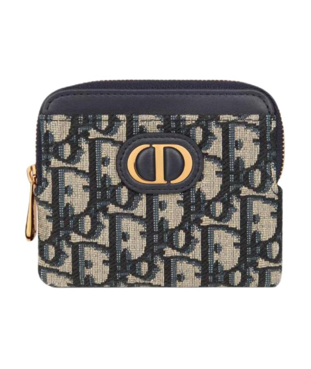 CHRISTIAN DIOR Темно-синий кошелек, фото 1