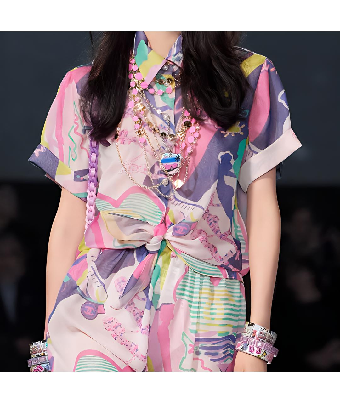 CHANEL Золотая металлическая подвеска, фото 3