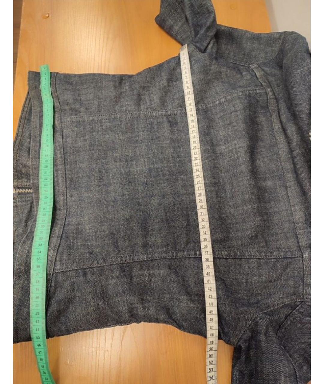 LEVI'S Темно-синяя хлопковая куртка, фото 8