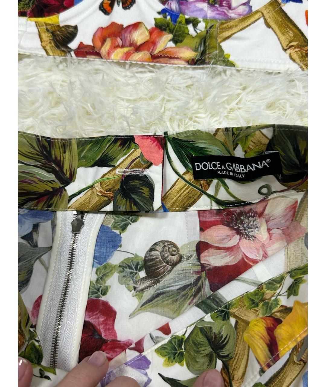 DOLCE&GABBANA Мульти юбка макси, фото 3