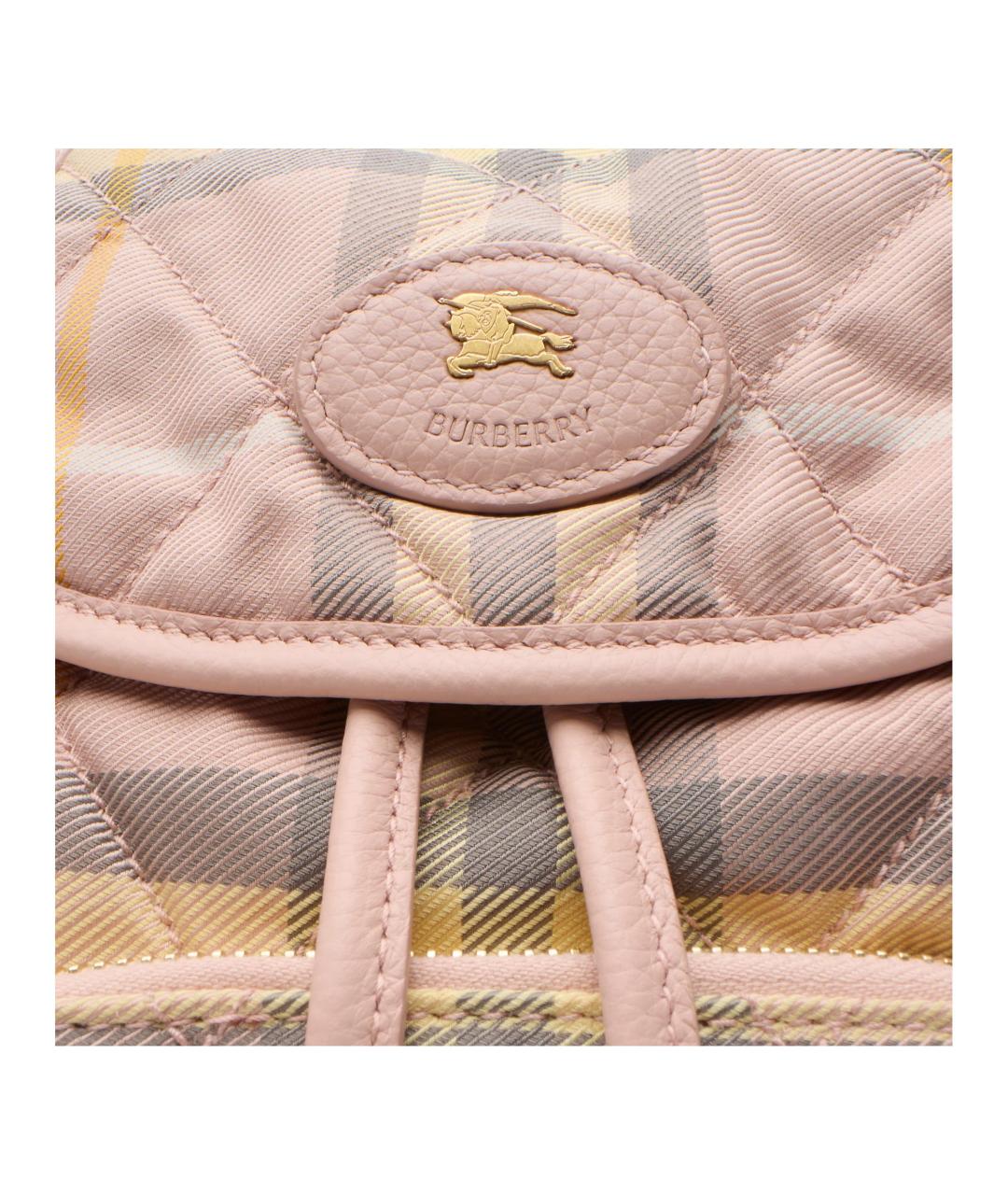 BURBERRY Розовый рюкзак, фото 4