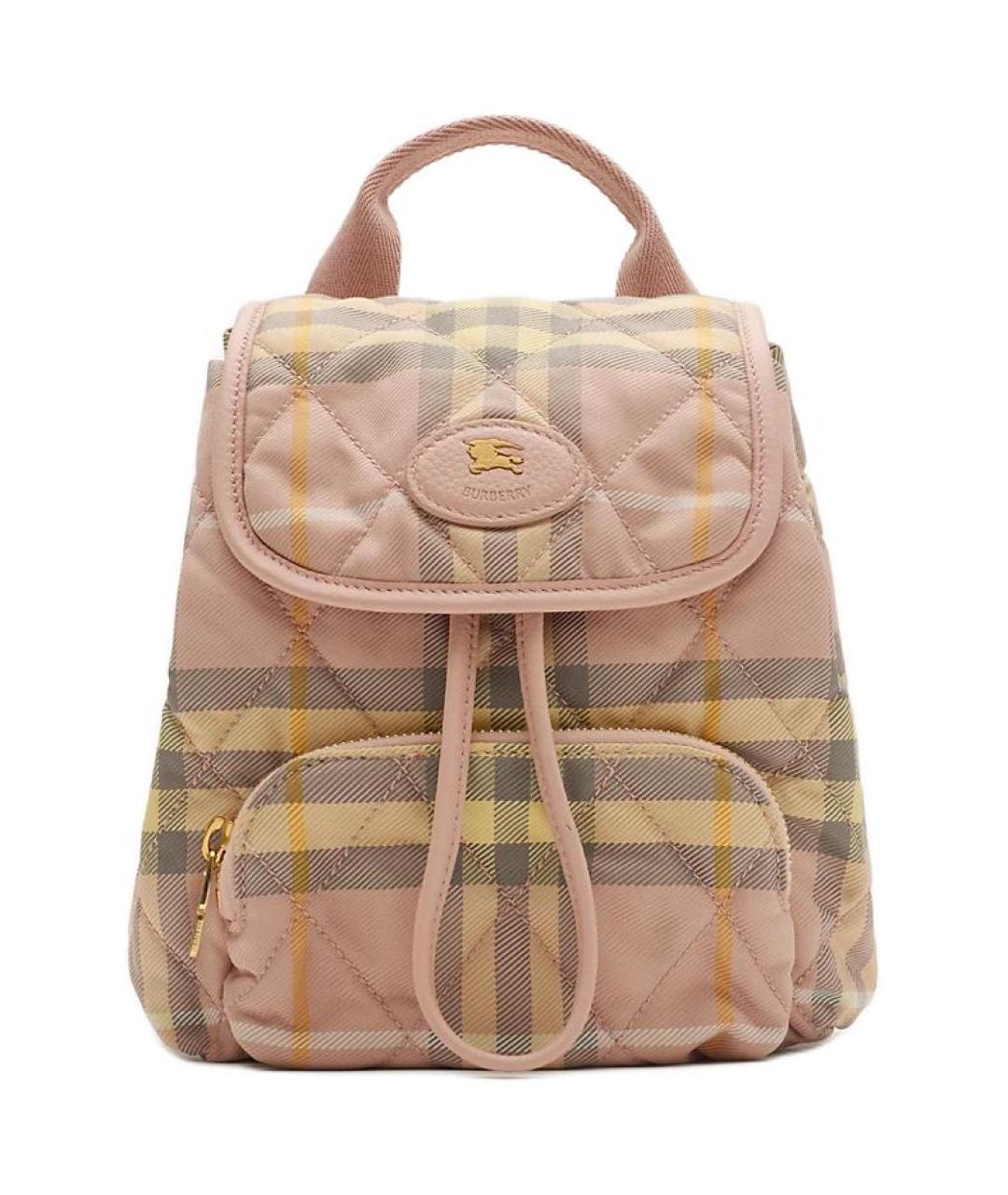 BURBERRY Розовый рюкзак, фото 1