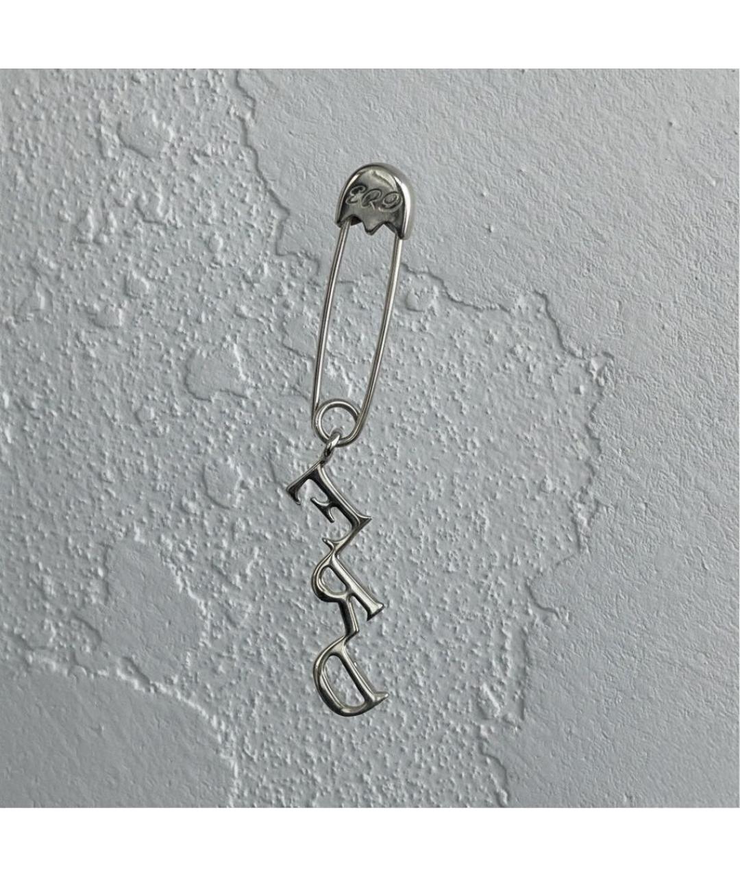 Enfants Riches Déprimés Серебряные серебряные серьги, фото 2