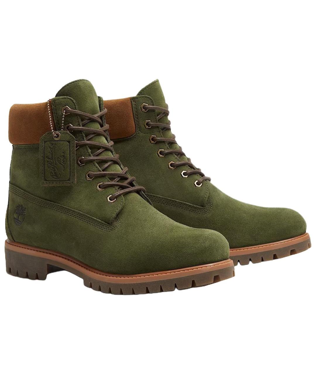 TIMBERLAND Зеленые ботинки, фото 3